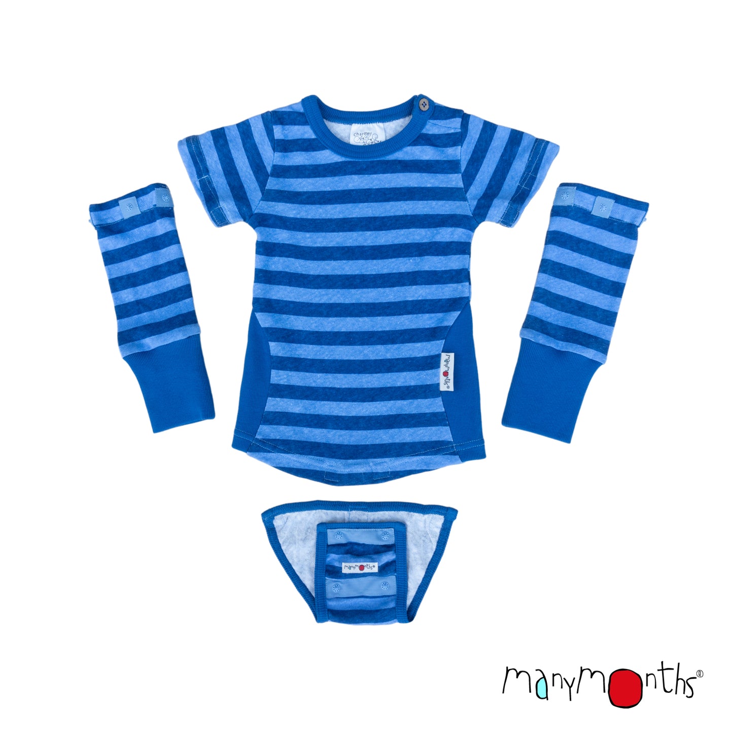 Body/T-shirt 4 en 1 ManyMonths® ECO Hempies 2025-26
